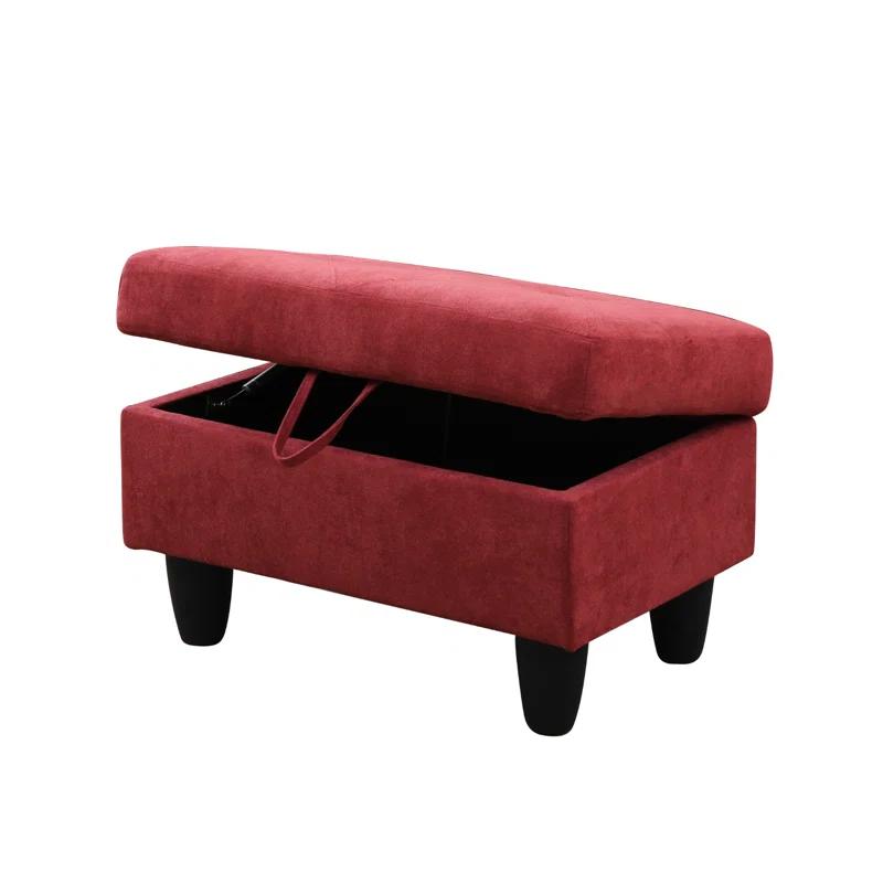 Mercer41 Rehmaan Upholstered Storage Bench