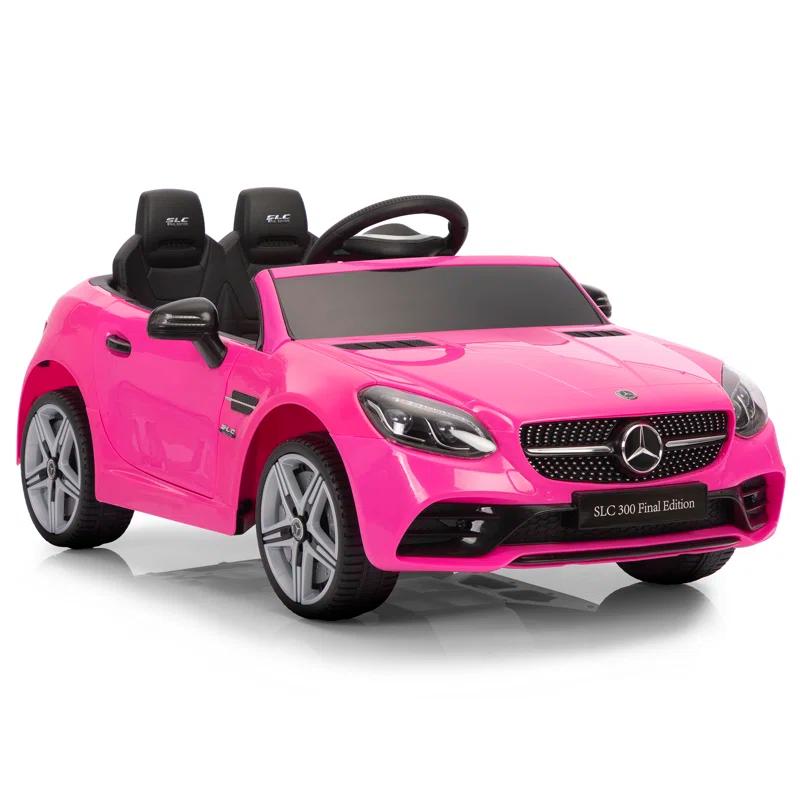 Aosom Aosom 12V Electric Car for Kids Ride On Toy Battery Powered Toddler Electric Vehicles Big Wheels for Girls to Drive