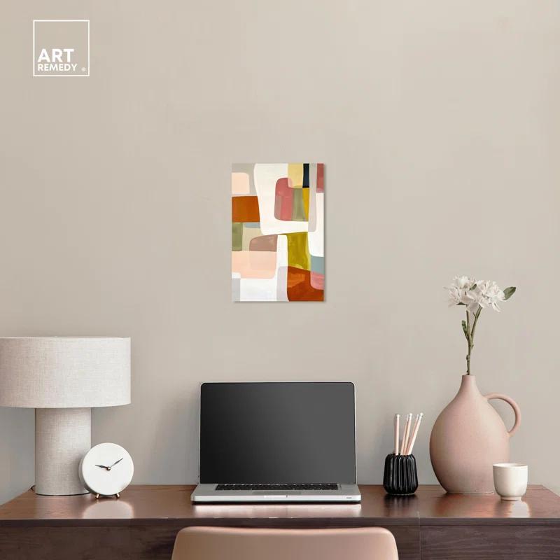 Art Remedy Resilience Canvas Sunset Abstract Wall Art by Art Remedy