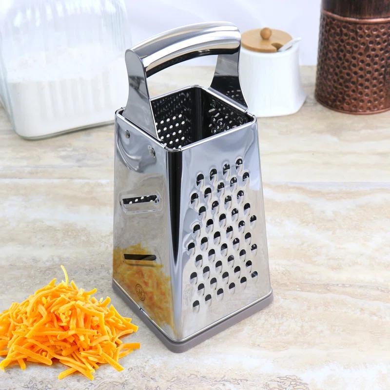 Martha Stewart Stainless Steel 4-Sided Box Grater
