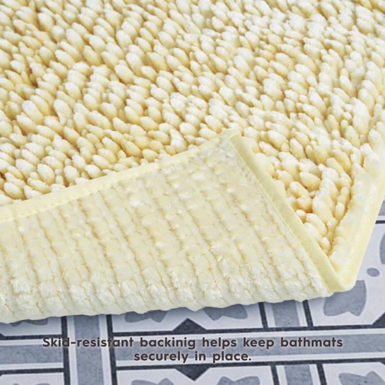Laura Ashley Laura Ashley Butter Chenille Bath Rug