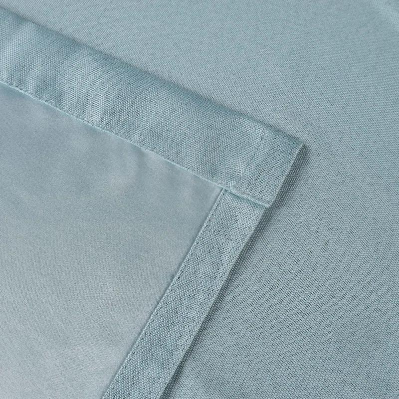 Gracie Oaks Evayah Modern Linen Inspired Classic Solid Room Darkening Curtain Panel (Set of 2)