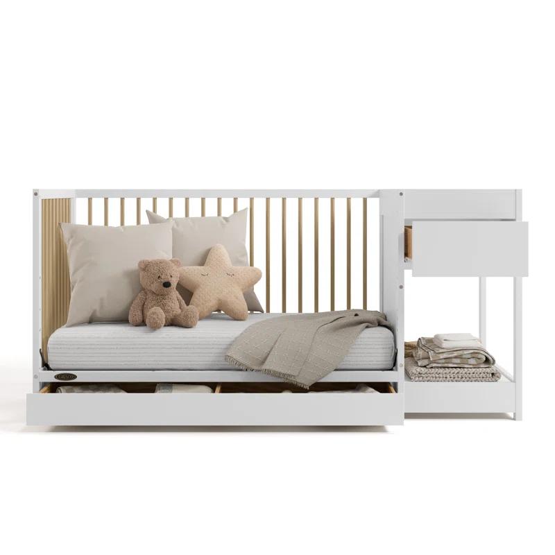 Teddi 5-in-1 Convertible Crib with Storage