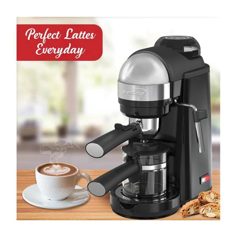 Brentwood BTWGA135BK Brentwood 800-Watt 20-Oz. Espresso & Cappuccino Maker