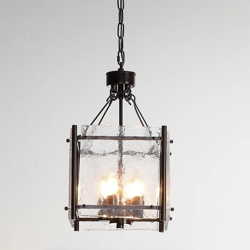 Jamie Young Company Glenn 4 - Light Dimmable Square/Rectangle Chandelier