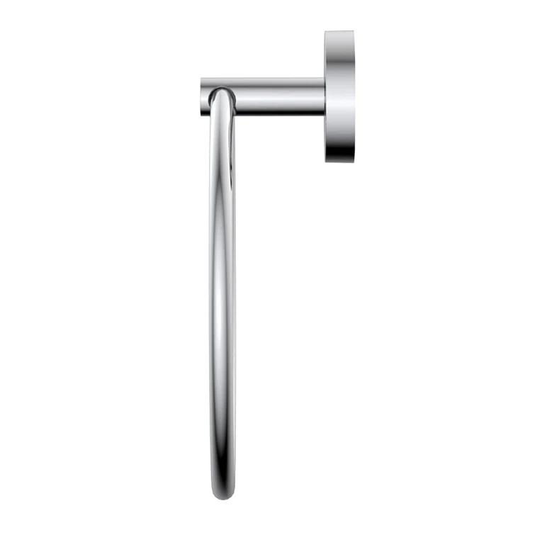 APLusee Wall Mounted Stainless Steel Bathroom Towel Ring AE101