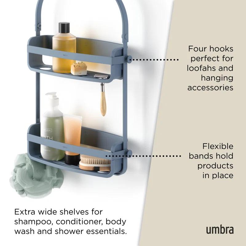 Umbra Flex Wall Mounted Optional Shower Caddy