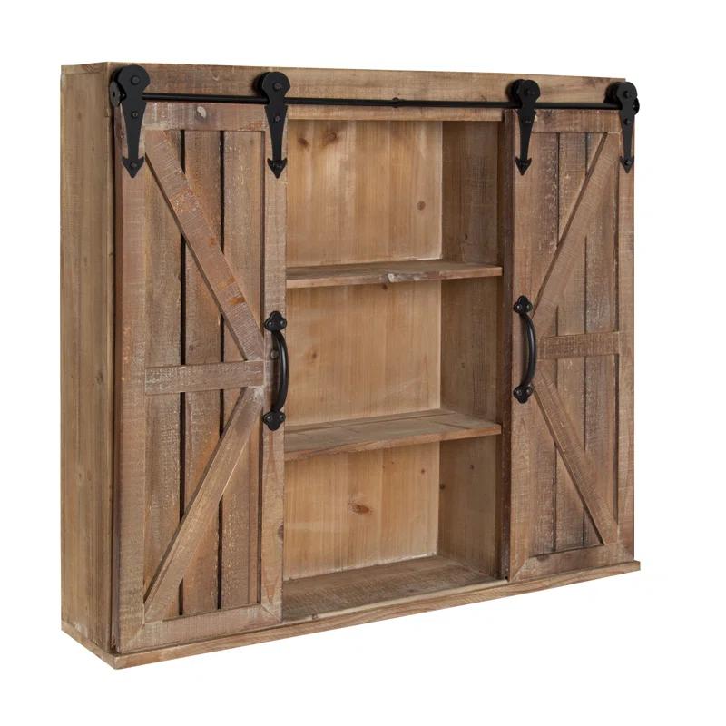 Enora Solid Wood Accent Cabinet