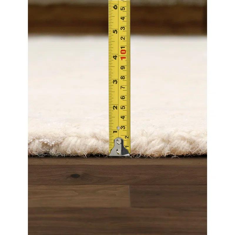 Hand Tufted Viscose Geometric Rug
