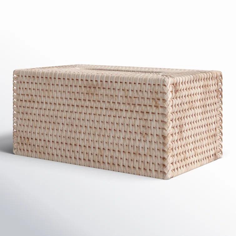 Birch Lane™ Glinda Rattan Long Tissue Box Cover & Reviews | Wayfair
