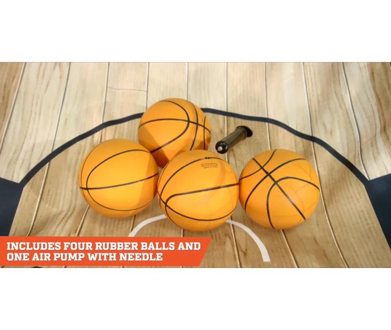 Hall of Games Hall of Games Easy to Assemble Arcade Basketball 84” Tall Indoor Steel Frame EZ-Fold X-Leg