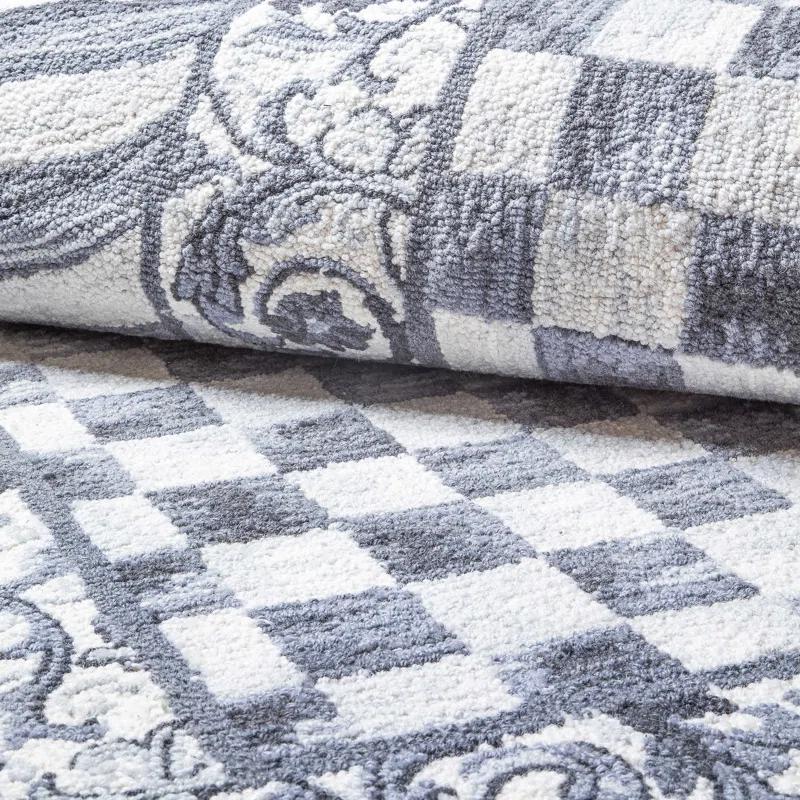 MacKenzie-Childs Sterling Check® Rug