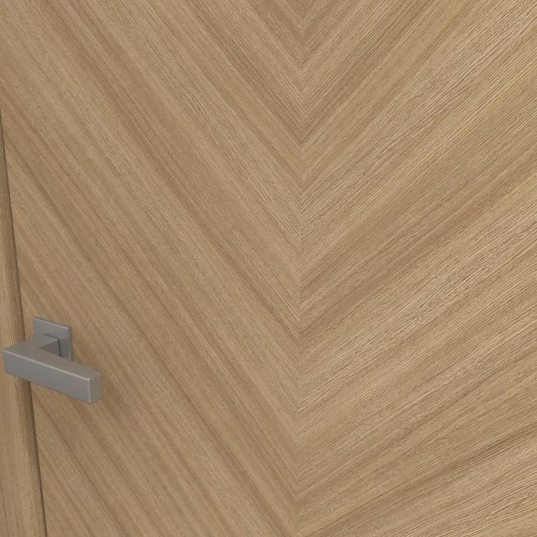 SARTODOORS Slab Door Panel | Ego 5005 | Wood Veneer Doors | Pocket Closet Sliding Barn