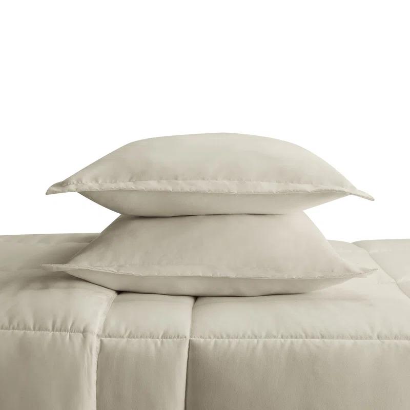 Serta Microfiber 3 Piece Comforter Set