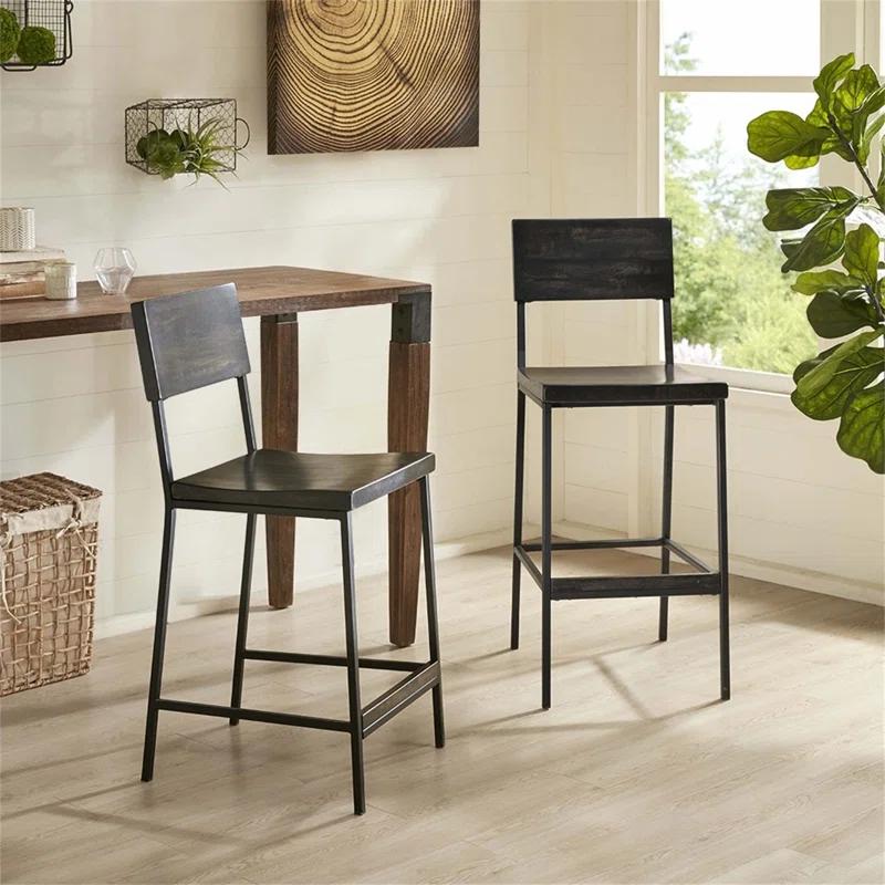 Carter Solid Wood Counter Stool