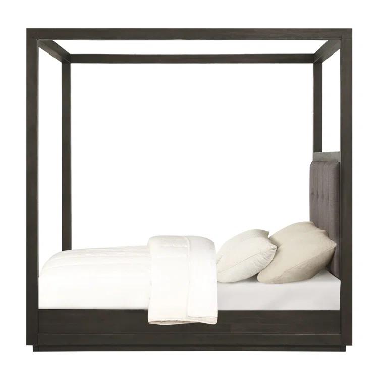 Eloise Upholstered Canopy Bed