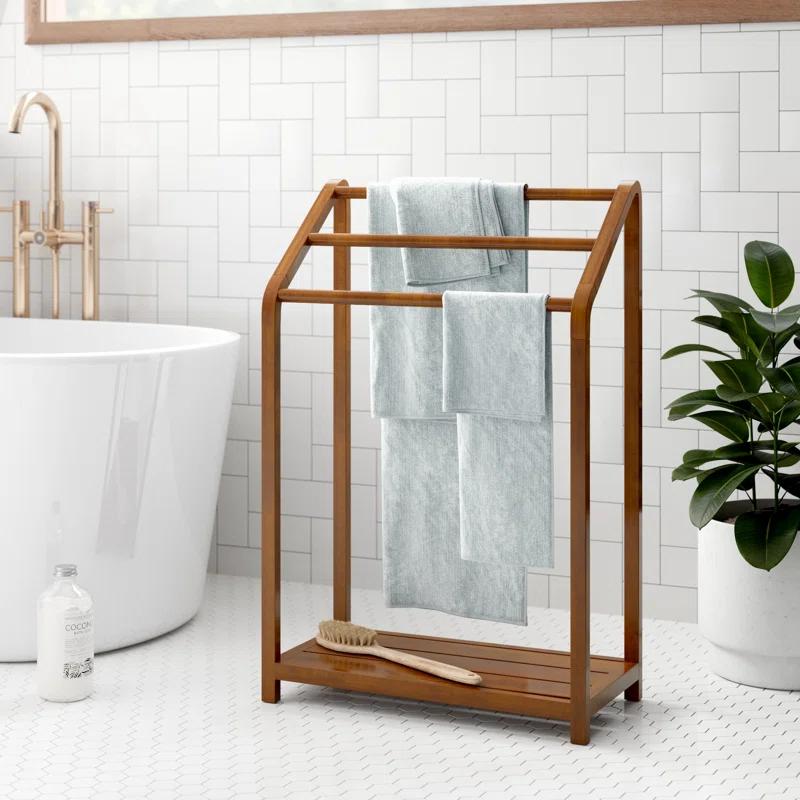 Sula Wood 3 Freestanding Towel Stand