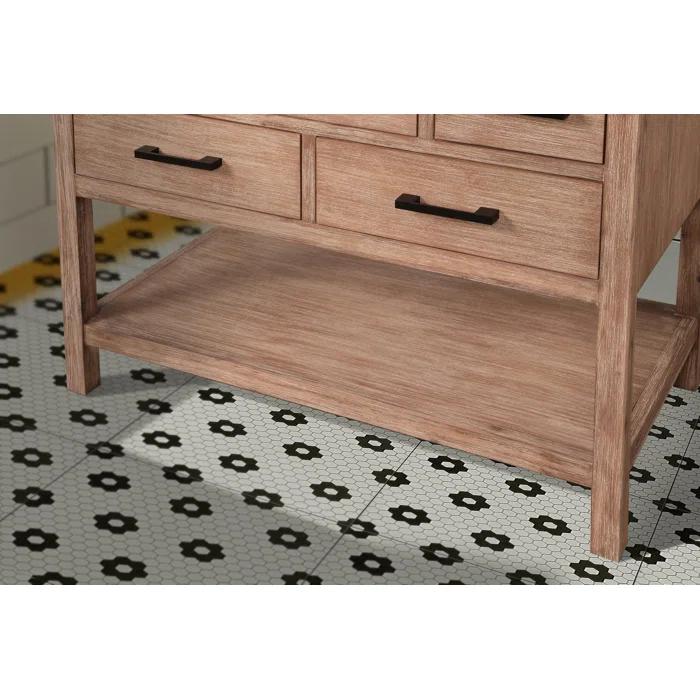 Ari Kitchen & Bath Betty 42'' Single Bathroom Vanity with Quartz Top