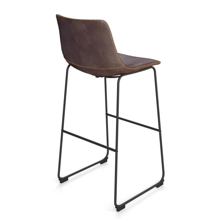 Nia Vegan Leather Bar & Counter Stool (Set of 2)