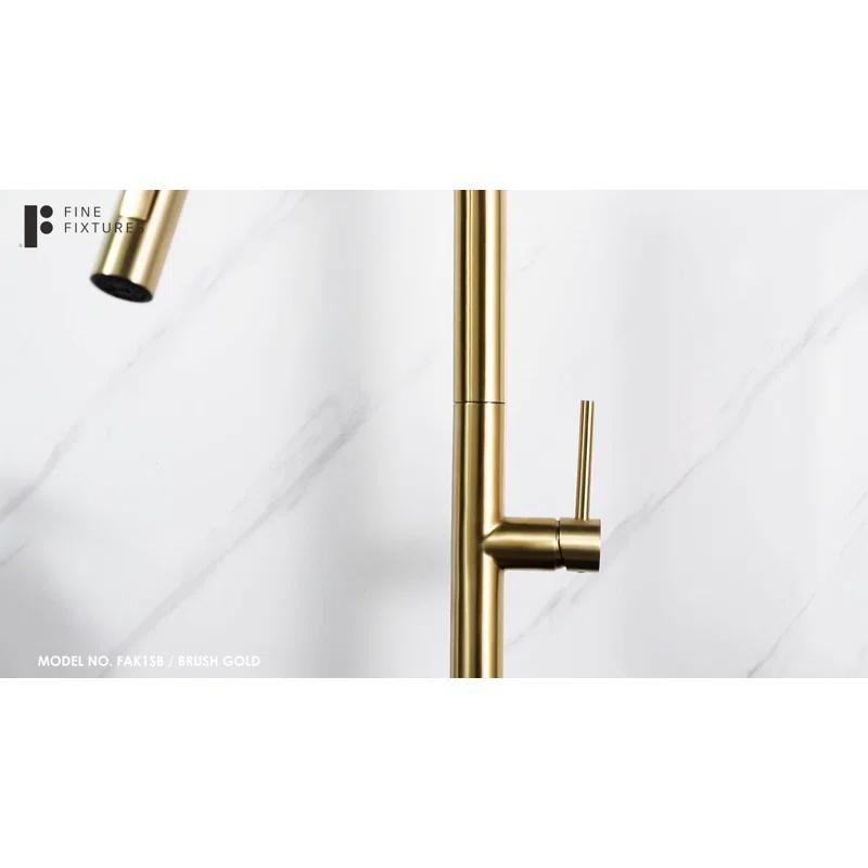 Pull Down Single Handle Kitchen Faucet with Accessories