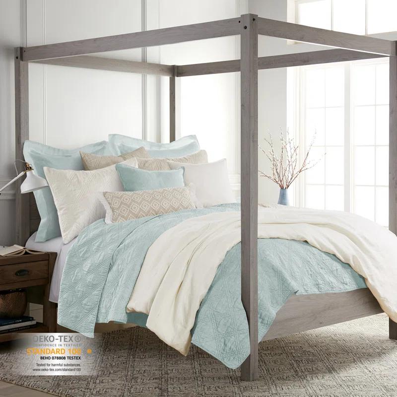 Levtex home Washed Linen Spa Quilt