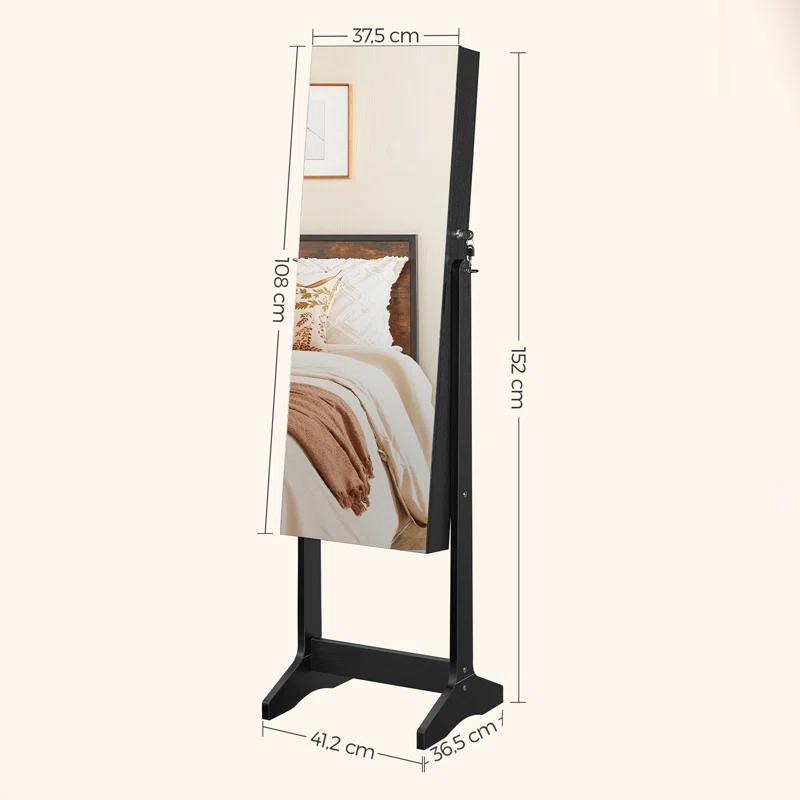 Songmics 16.2'' Wide Freestanding Jewelry Armoire