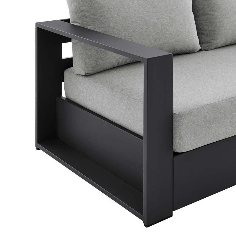 Modway Tahoe Outdoor Patio Powder-Coated Aluminum Sofa