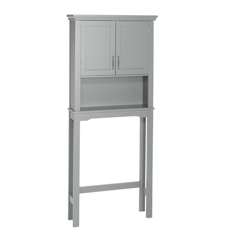 RiverRidge Somerset Over the Toilet Bathroom Spacesaver Wall Medicine Storage Cabinet with Adjustable Shelf