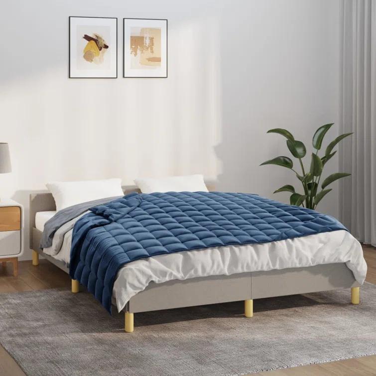 VidaXL vidaXL Weighted Blanket Polyester, Glass beads