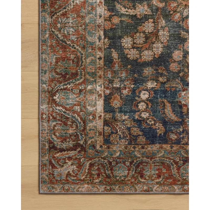 Chris Loves Julia x Loloi Chris Loves Julia x Loloi Jules Ocean / Spice Area Rug