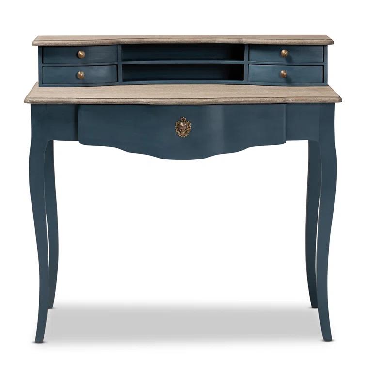 Alcott Hill® Solid Wood Base Writing Desk