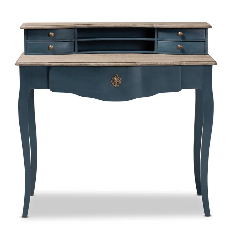 Alcott Hill® Solid Wood Base Writing Desk