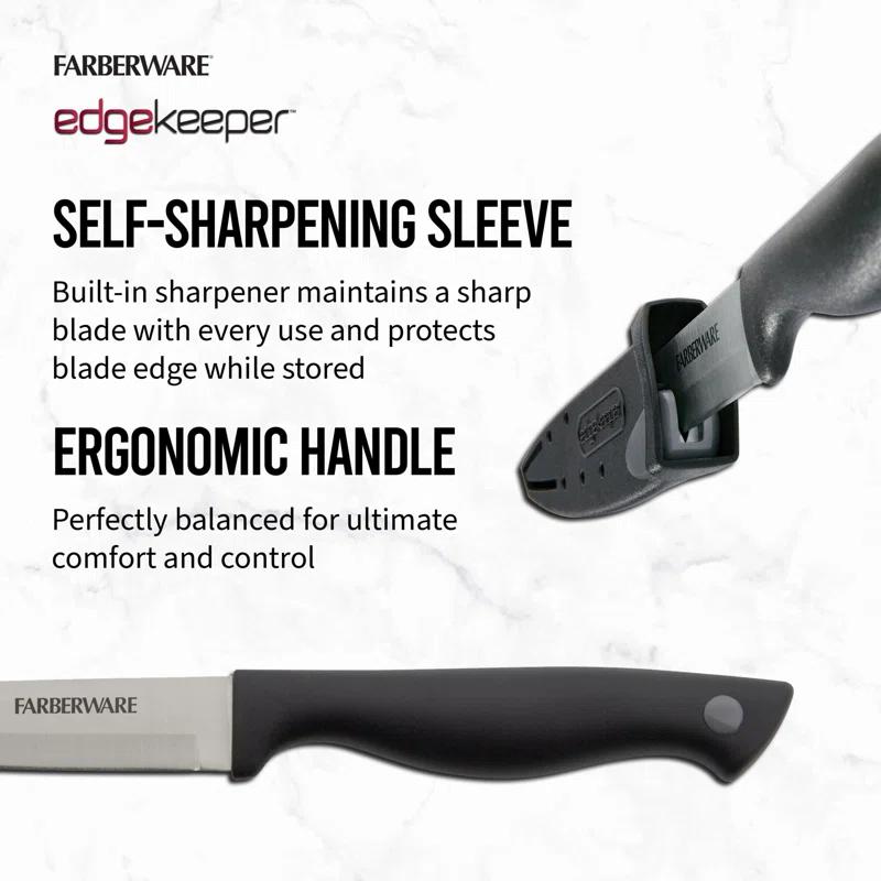 Farberware Farberware Edgekeeper Paring Knife with Built-In Self-Sharpening Blade Cover