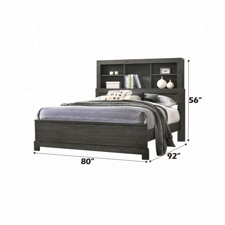 Wildon Home® Temecula Bookcase Storage Bed