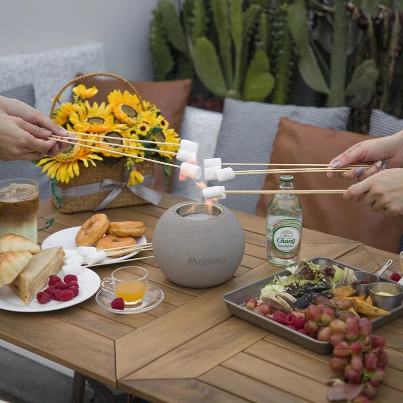 Pafu Stone Bio-Ethanol Outdoor Tabletop Fireplace