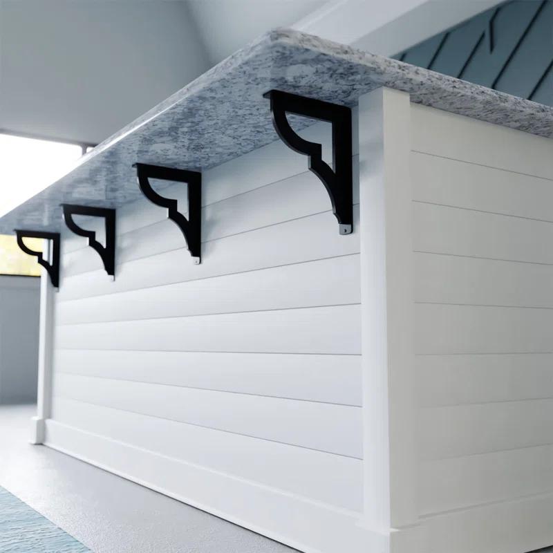 Ekena Millwork Bradford Wrought Iron Bracket