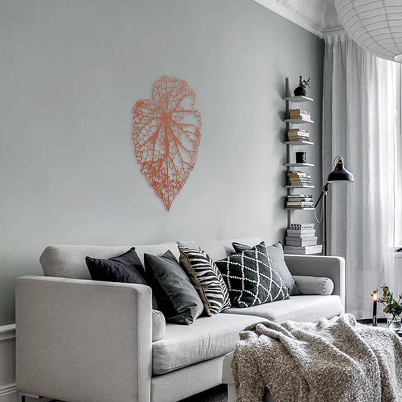 Metal Leaf Wall Decor