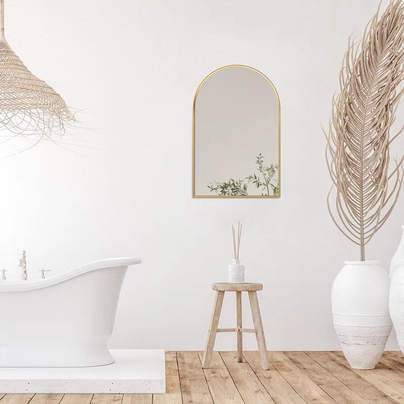 Altair Metal Flat Wall Mirror