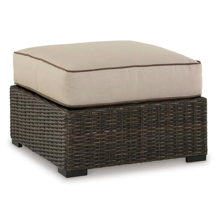 Hokku Designs Gwennoline Outdoor Ottoman