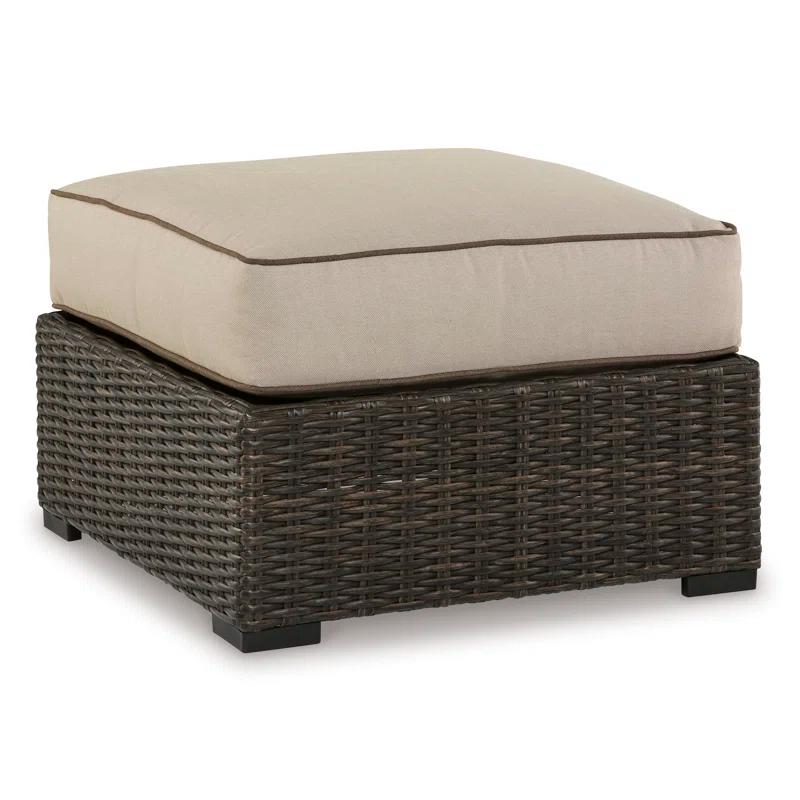 Hokku Designs Gwennoline Outdoor Ottoman