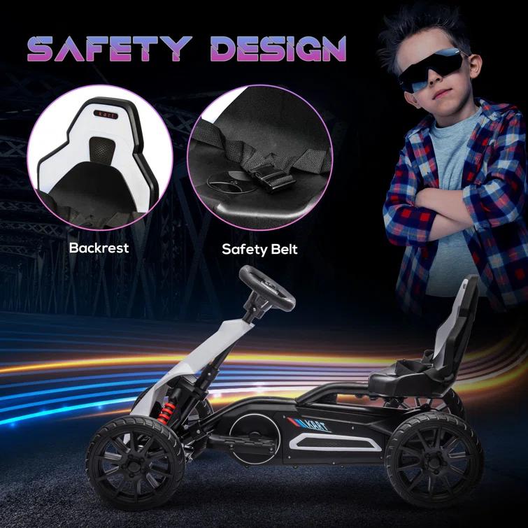 Aosom Aosom 12 Volt 1 Seater All-Terrain Vehicles Battery Powered Ride On