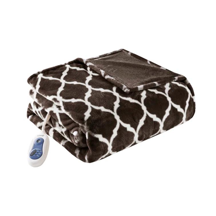 Beautyrest Beautyrest Heated Ogee Oversized Throw
