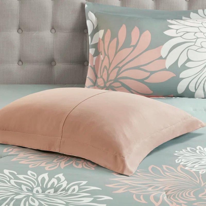Maible Floral Comforter Set with Cotton Bed Sheets