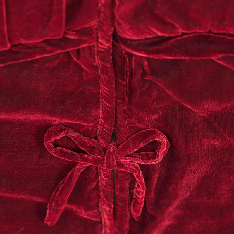 Hubbert Plush Velvet Christmas Textile Collection