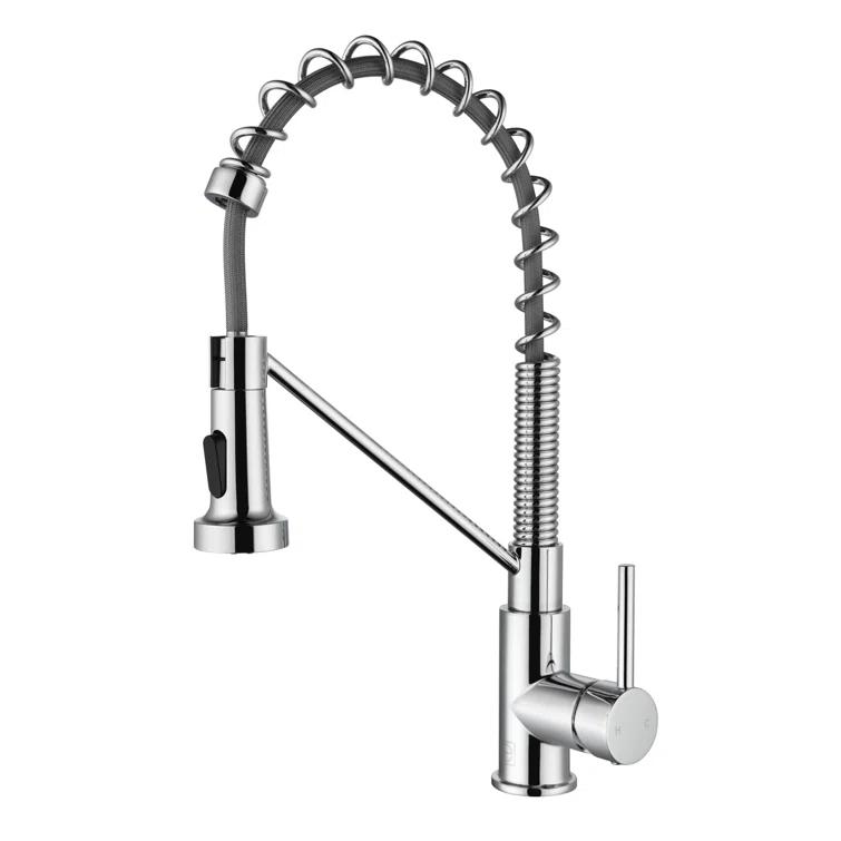Elegant Lighting Yara Pull Down Spray Kitchen Faucet