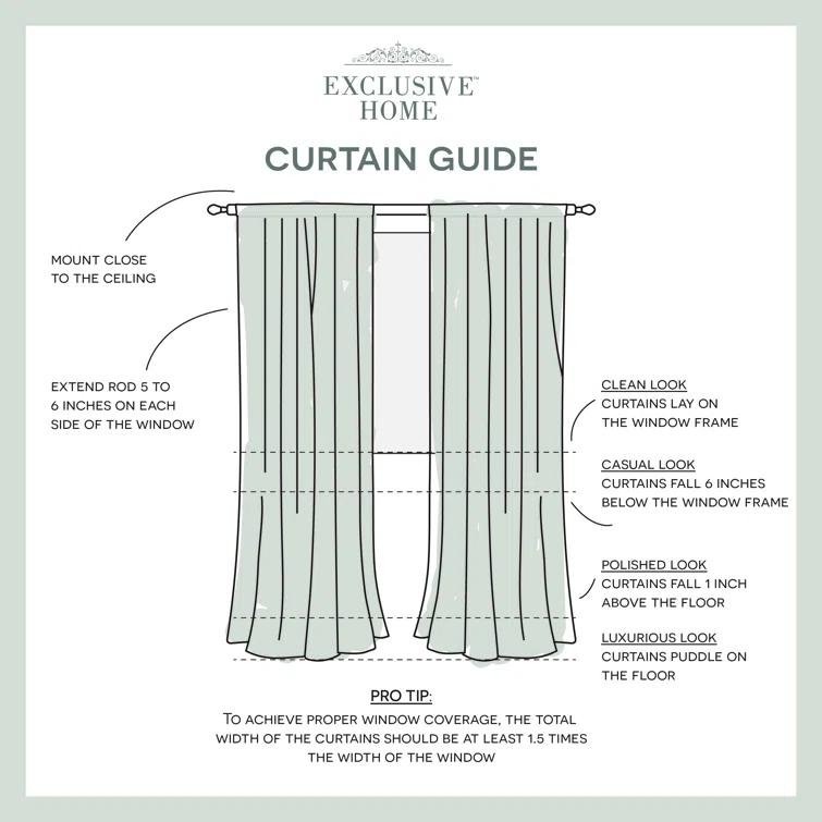 Amalgamated Textiles Darma Synthetic Sheer Curtain Pair