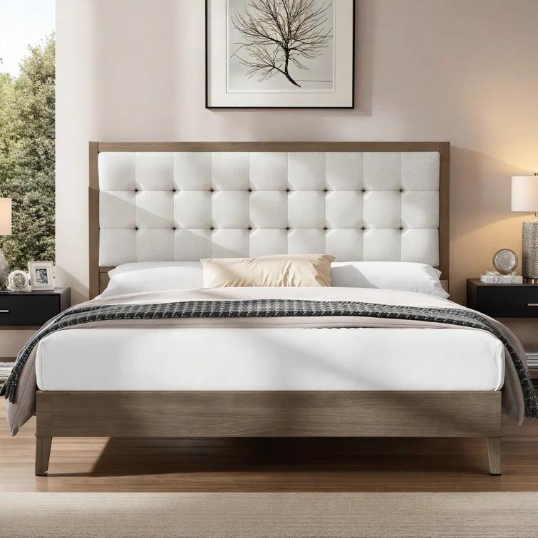 Wade Logan® Behka Upholstered Platform Bed