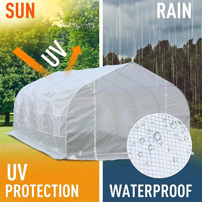 Outsunny 9.75"  W x  19.75" D Hobby Greenhouse