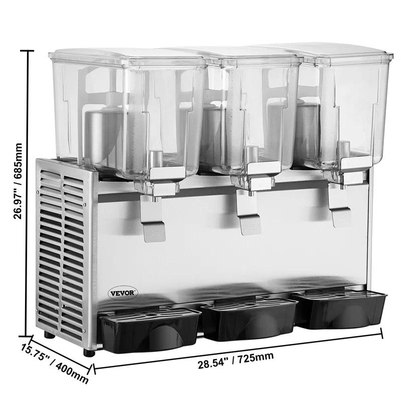 VEVOR VEVOR 29'' W Countertop 1.28 Cubic Feet Beverage Cooler