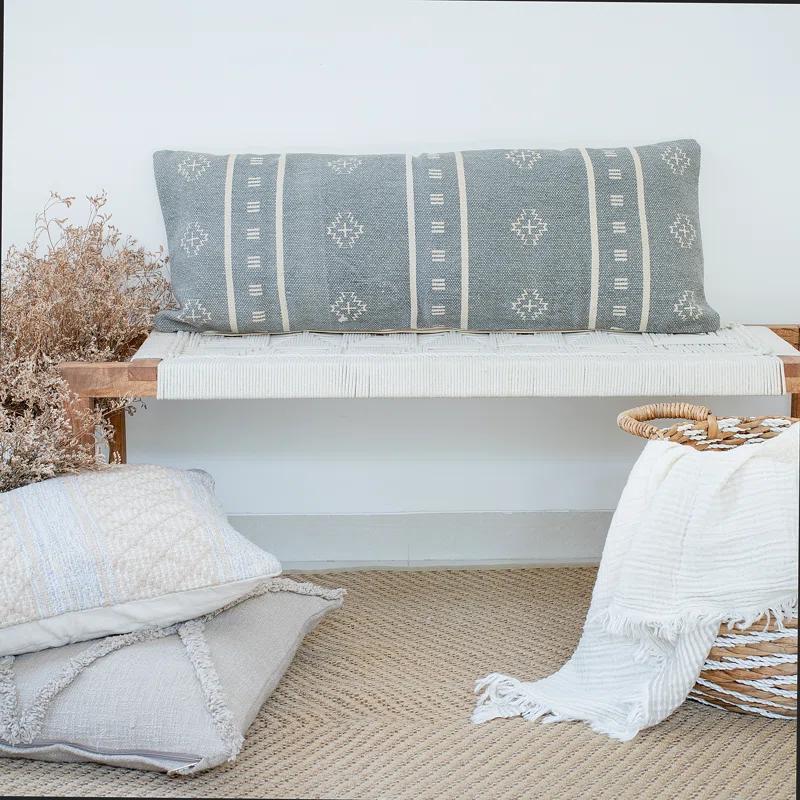 Geometric Cotton Pillow Cover